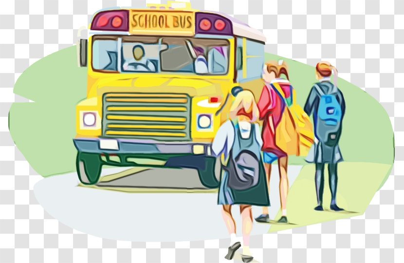 Bus Stop Transport Student School - Travel - Garage Transparent PNG