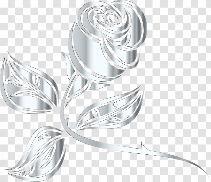 Rose Clip Art - Jewellery - Thorns Vector Transparent PNG