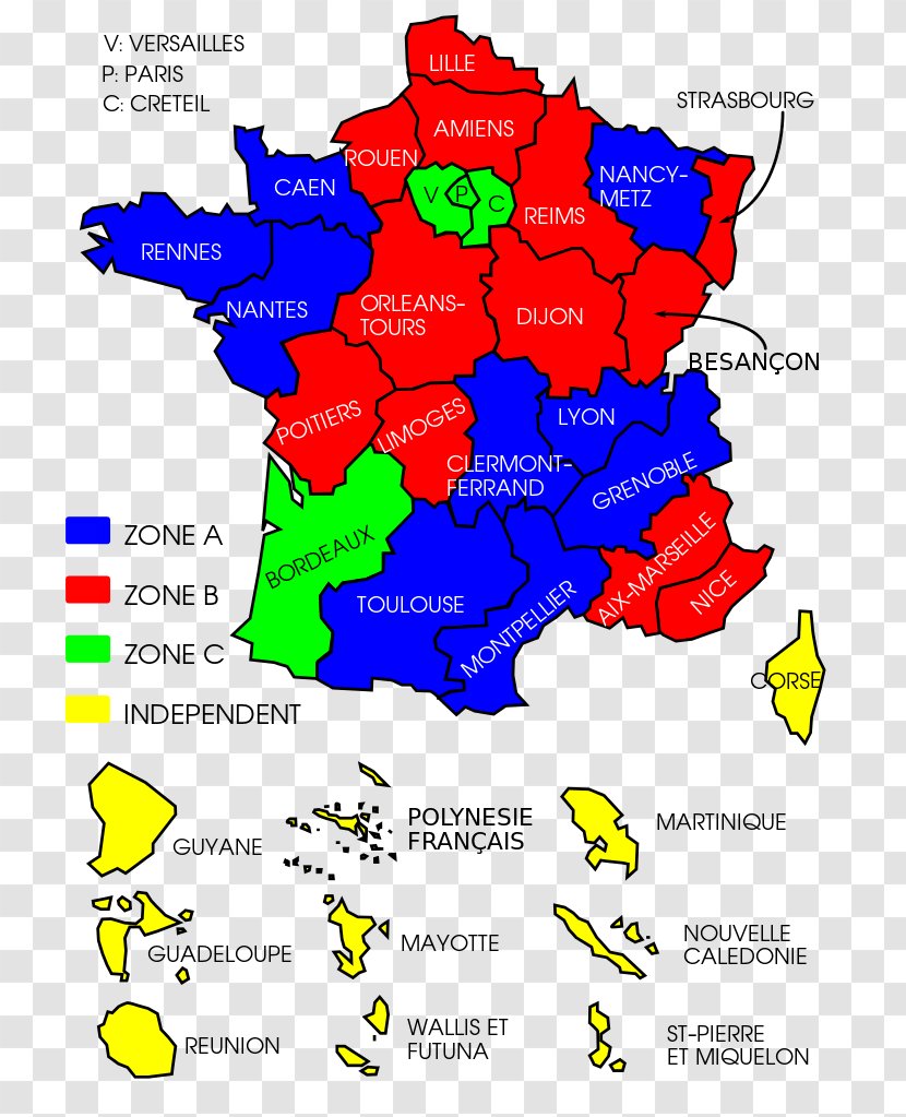 France School Zone Education National Secondary - District Transparent PNG