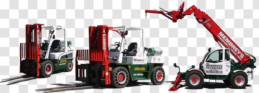 Forklift Mobile Crane Lifting Equipment Aerial Work Platform - Cargo Transparent PNG