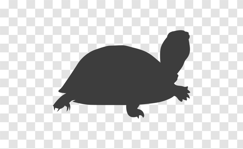 Tortoise Sea Turtle Silhouette Reptile - Mammal - Watercolor Transparent PNG