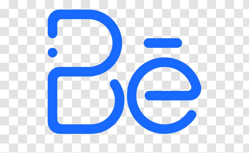 Behance Logo Graphic Design - Blue Transparent PNG