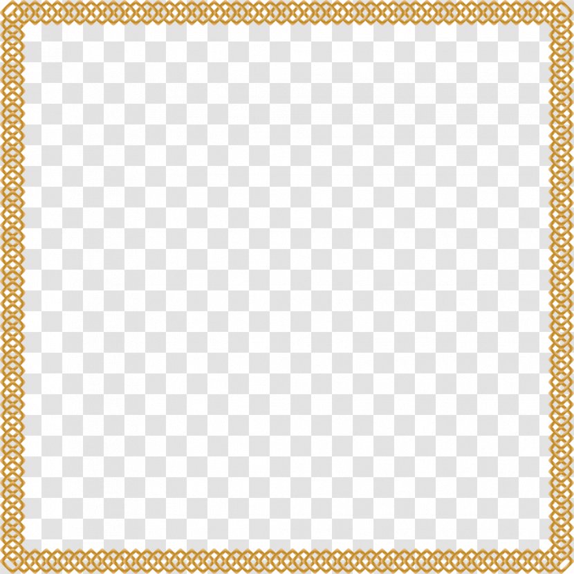 Area Picture Frame Square, Inc. Pattern - Square Inc - Vector Painted Gold Transparent PNG