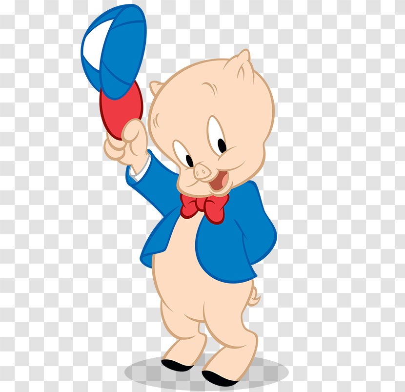 Porky Pig Elmer Fudd Daffy Duck Bugs Bunny Looney Tunes - Watercolor - Jam Jar Transparent PNG