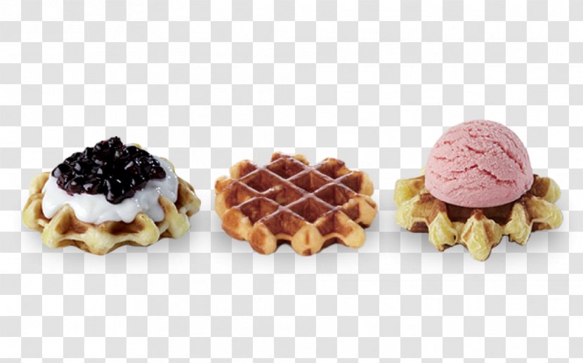 Belgian Waffle Cafe Cuisine Ice Cream Transparent PNG