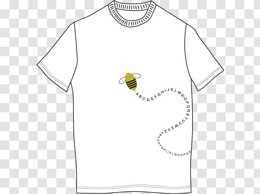 T-shirt Collar Smiley Sleeve - Top Transparent PNG