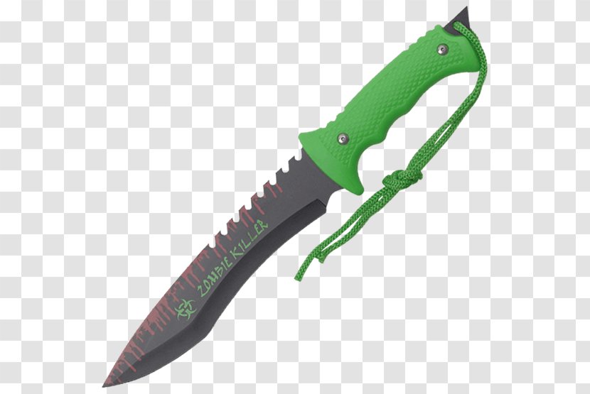 Bowie Knife Hunting & Survival Knives Throwing Utility - Flower Transparent PNG