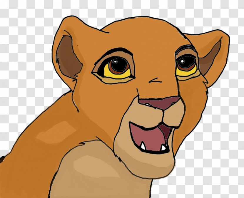 The Lion King II: Simba's Pride Kiara Character - Silhouette Transparent PNG