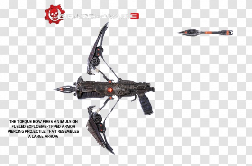 Gears Of War 3 Halo 2 Video Game 4 Weapon - Entertainment Earth Transparent PNG