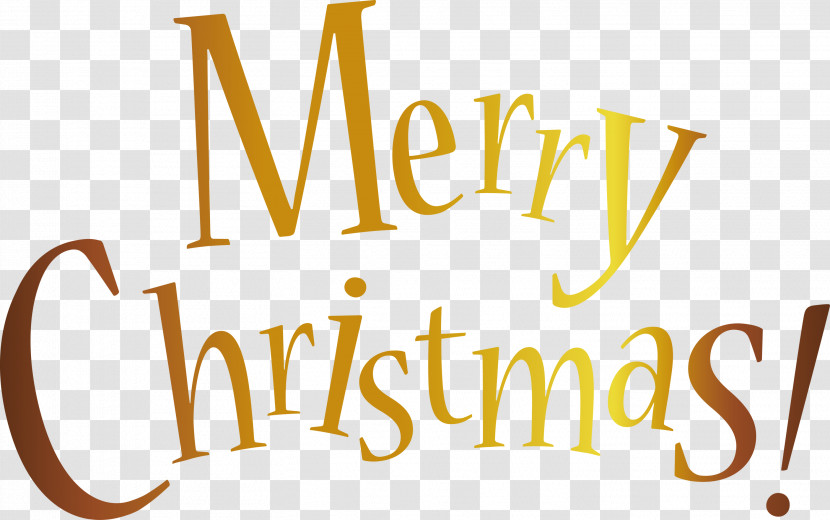 Merry Christmas Font Transparent PNG