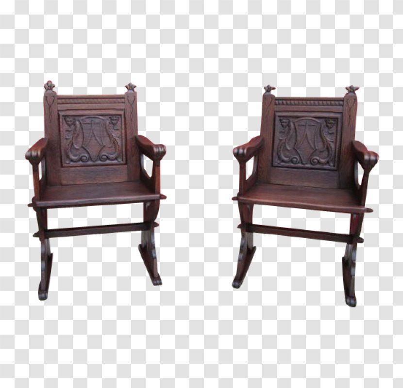 Antique Furniture Table Chair - Chairish Transparent PNG