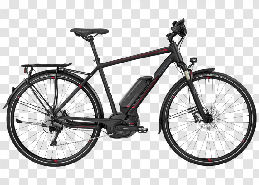 Haibike SDURO Trekking 6.0 (2018) Electric Bicycle Pedelec - Hybrid Transparent PNG