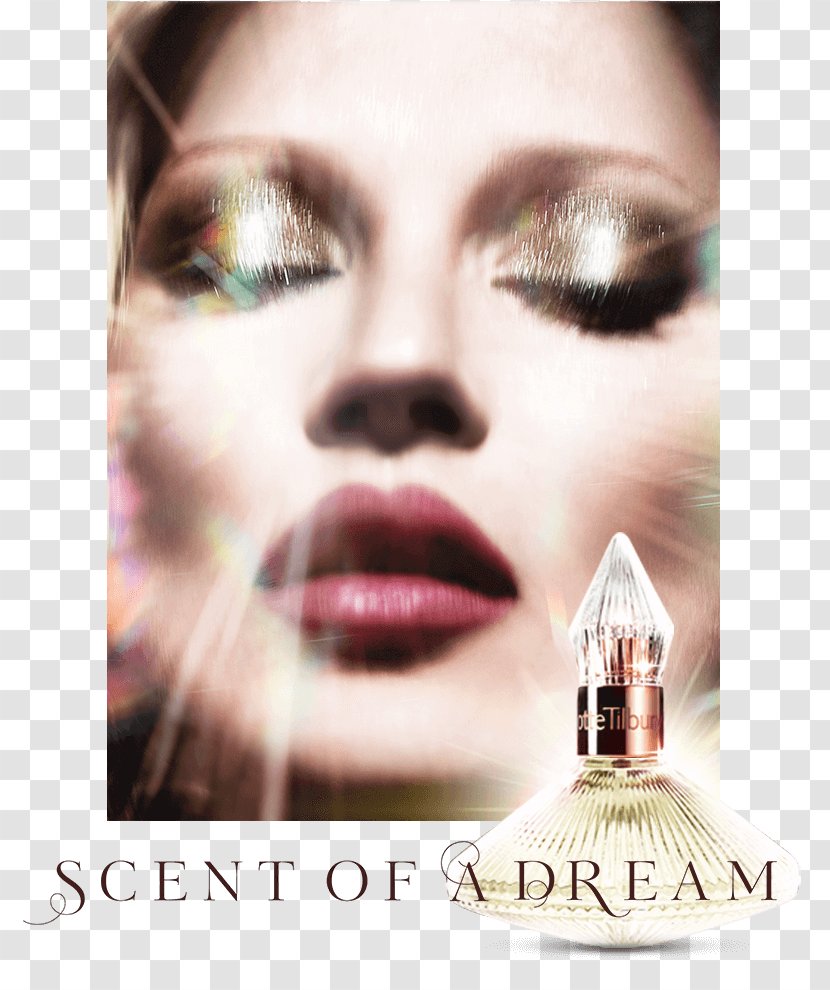 Kate Moss Chanel Perfume Vogue Model - Eyelash Transparent PNG