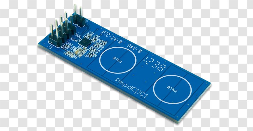 Microcontroller Pmod Interface Electronics Electronic Component Sensor Transparent PNG
