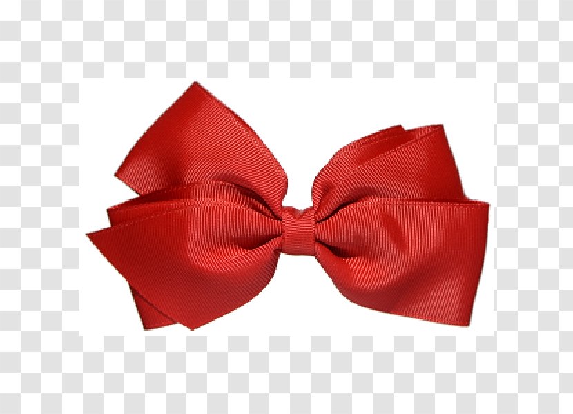 Bow Tie Ribbon Red Color Material - Frame - HAIR BOW Transparent PNG