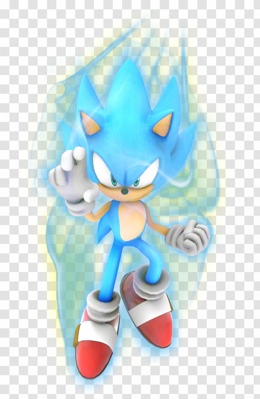 Sonic Lost World The Hedgehog Forces Supersonic Speed Shadow - Figurine Transparent PNG