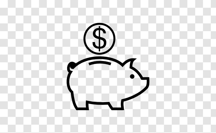 Piggy Bank Money Saving Coin - Retail Banking Transparent PNG