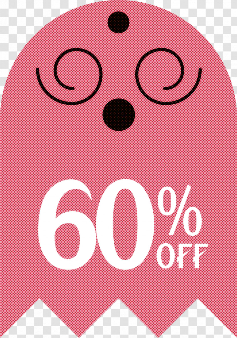 Halloween Discount Halloween Sales 60% Off Transparent PNG