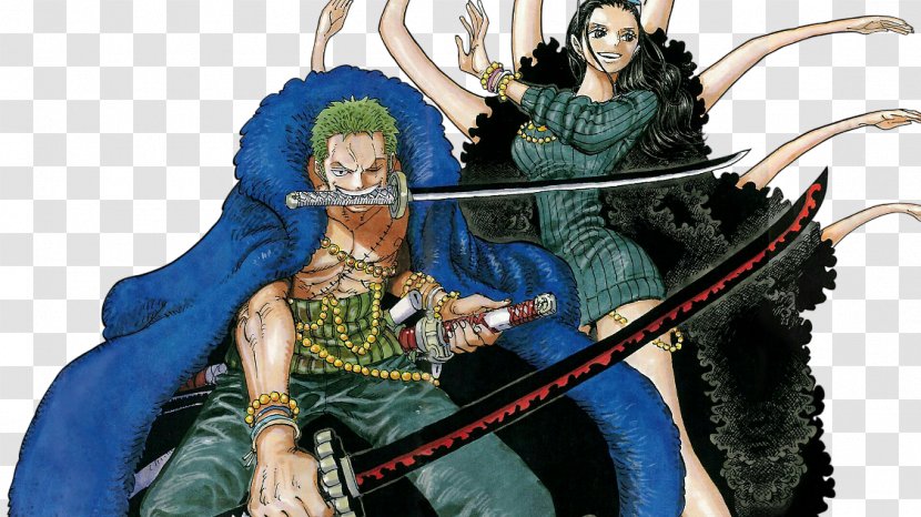 Roronoa Zoro Nico Robin Monkey D. Luffy Nami Brook - 8k Resolution - One Piece Transparent PNG