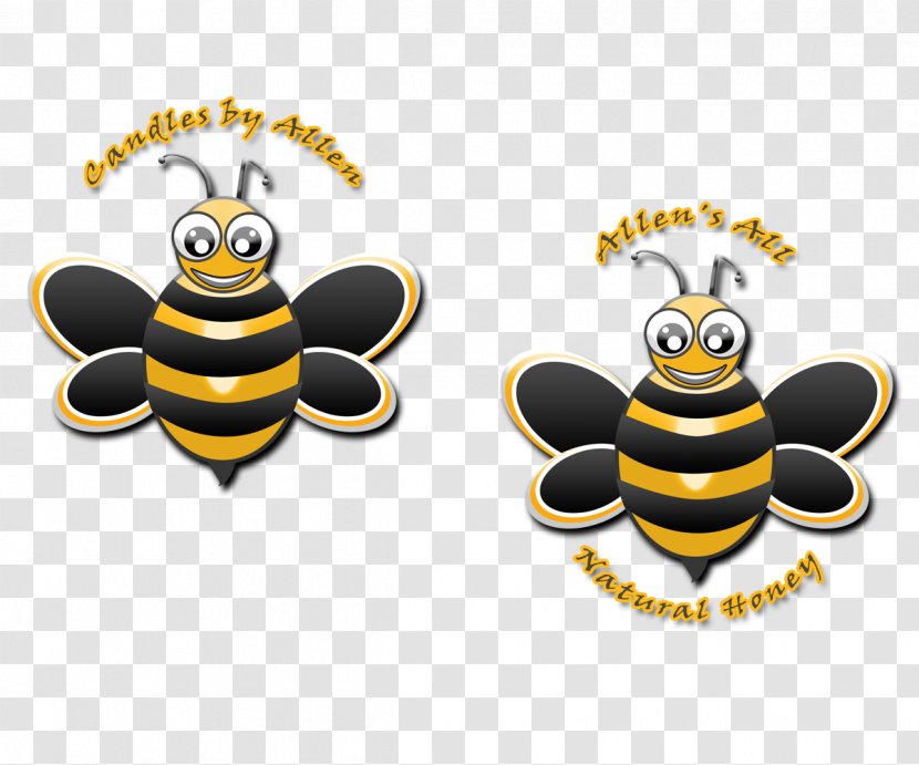 Honey Bee Desktop Wallpaper Clip Art - Insect - Bees And Label Transparent PNG