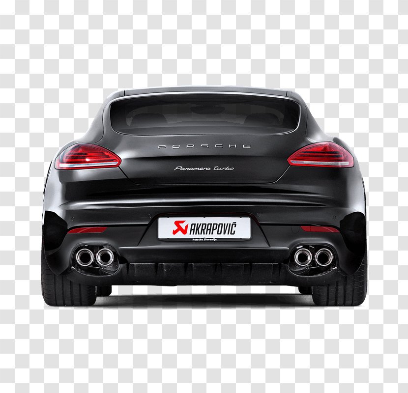 Porsche Panamera Exhaust System Sports Car - Performance Transparent PNG
