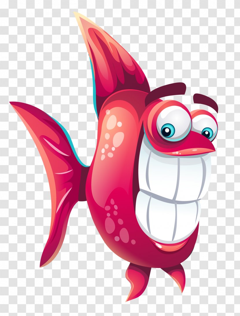 Fish Cartoon DirectDraw Surface - Magenta - Funny Transparent PNG