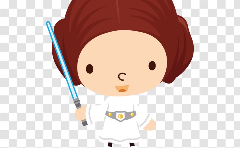 Leia Organa Clip Art Star Wars Anakin Skywalker Han Solo - Frame - Baby Princess Transparent PNG