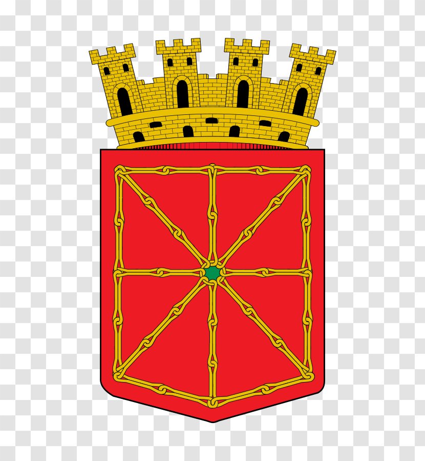 Kingdom Of Navarre Second Spanish Republic Coat Arms Flag - Red Transparent PNG