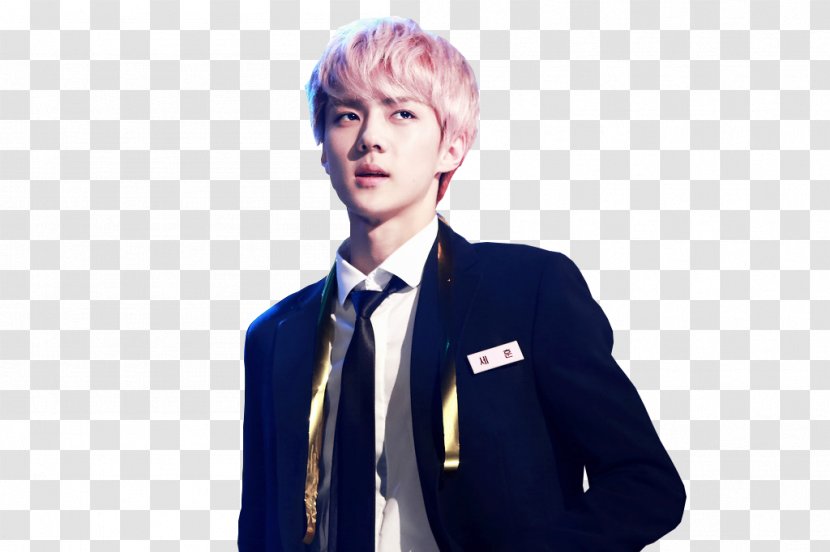 Sehun Exodus Wolf Growl - Lu Han - Blazer Transparent PNG