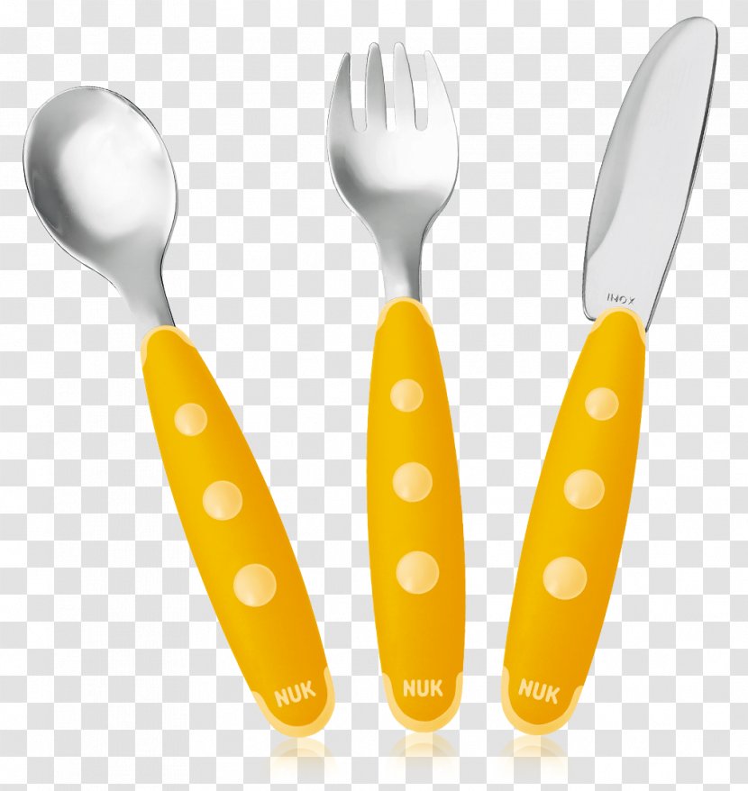 Knife Fork Spoon Child Infant - Cutlery - Crockery Set Transparent PNG