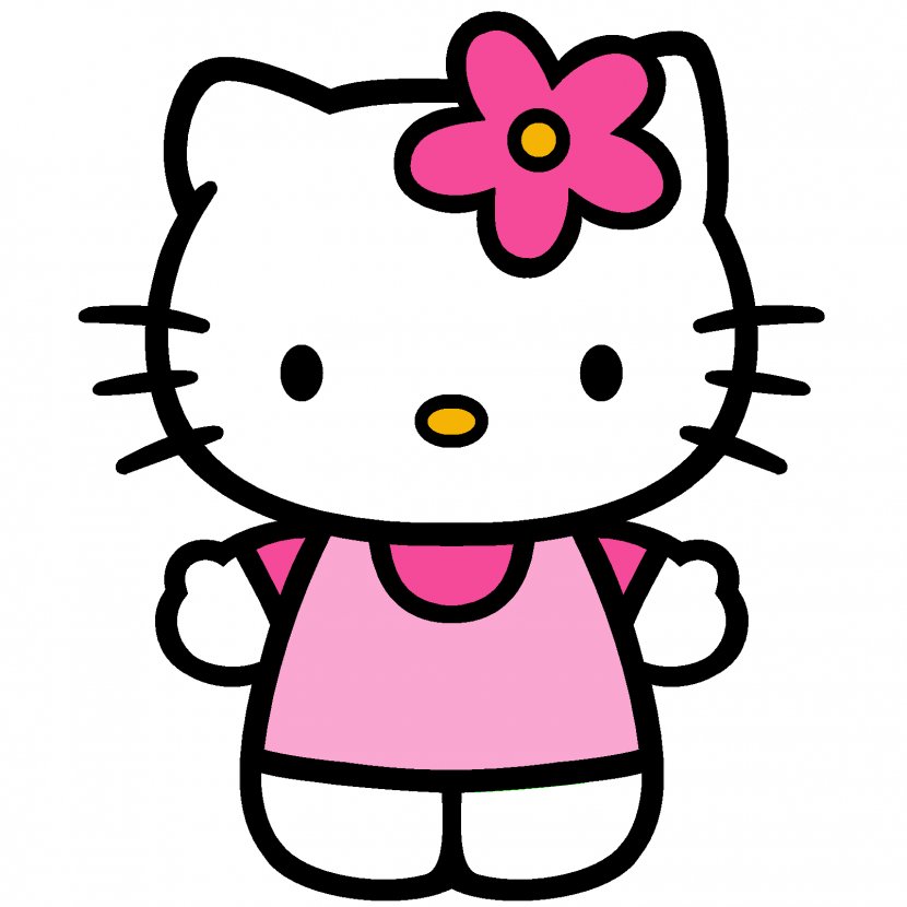 Hello Kitty Clip Art - Wall Stencils Transparent PNG
