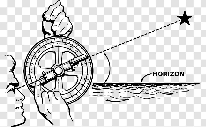 The Astrolabe Sextant Astronomy Clip Art - Flower - Celestial Navigation Transparent PNG