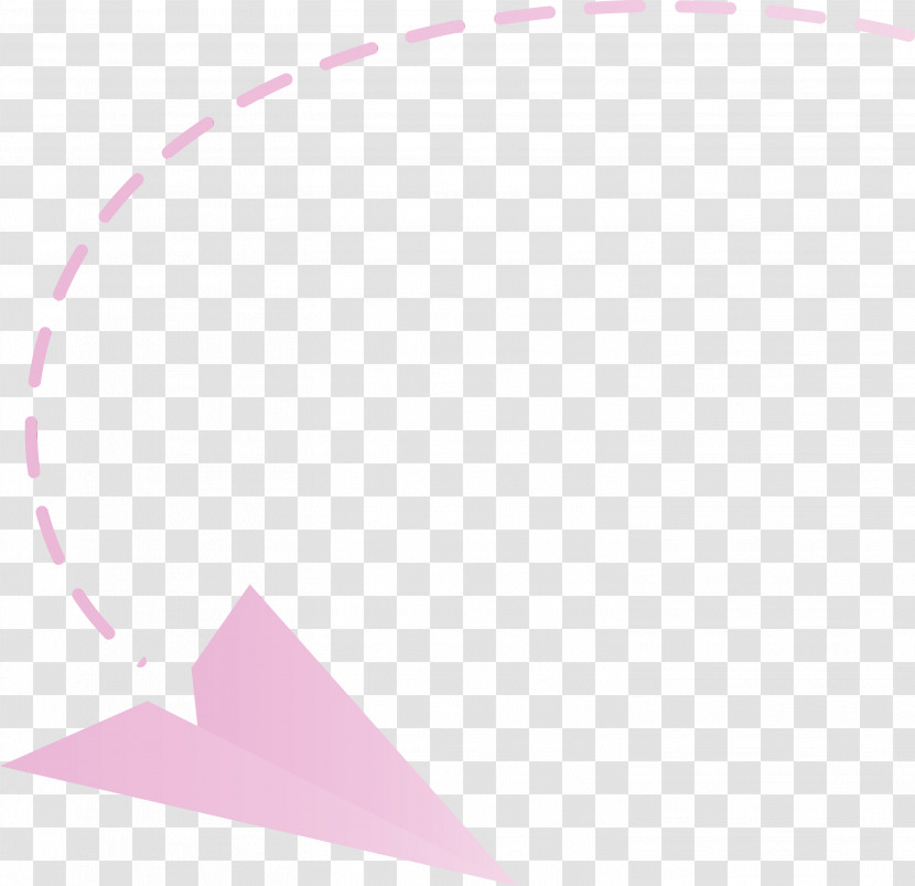 Triangle Angle Line Area Pink M Transparent PNG