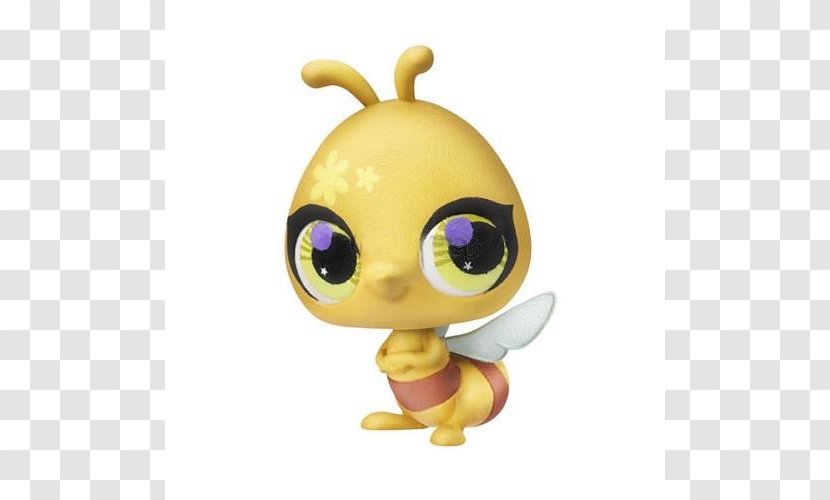 Littlest Pet Shop Figurine Bee Insect - Membrane Winged Transparent PNG