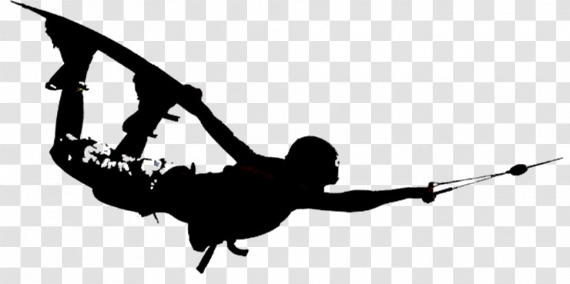 Wakeboarding Wakeboard Boat Drawing Clip Art - Silhouette Transparent PNG