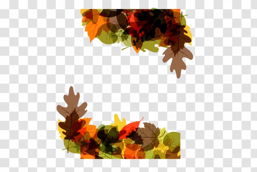 Autumn Leaves Maple Leaf - Designer Transparent PNG