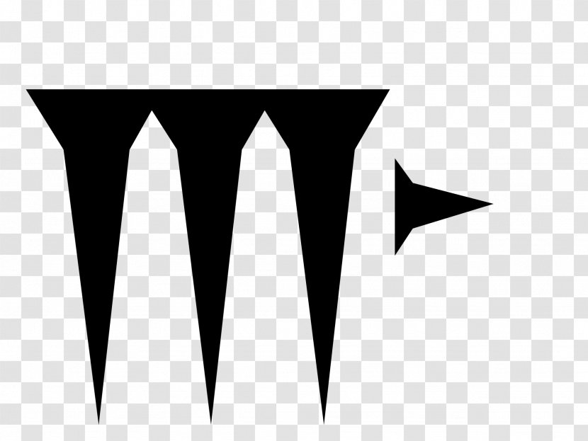 Triangle Logo Font - Black - Persian Transparent PNG