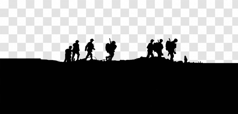 First World War Battle Of Passchendaele The Somme Second Ypres - Black - Soldier Transparent PNG