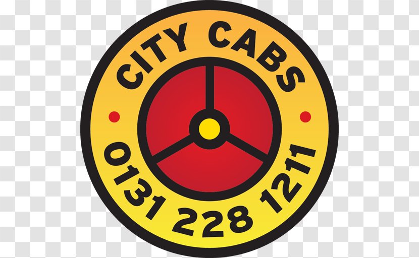 City Cabs (Edinburgh) Ltd Taxi Logo Clip Art Symbol - Area - Yellow Transparent PNG