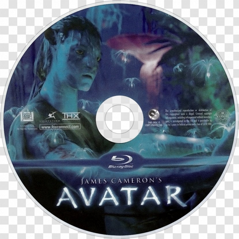 Blu-ray Disc Compact DVD Digital 3D Film - Avatar Movie Transparent PNG