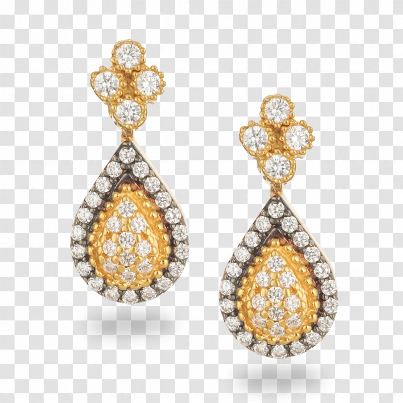 Earring Jewellery Gold Wedding Ring - Purejewels Bhanji Gokaldas Sons Since 1975 - Jewelry 30th Birthday Presents Transparent PNG