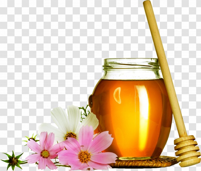 Honey Bee Chrysanthemum Tea Juice - Beehive Transparent PNG