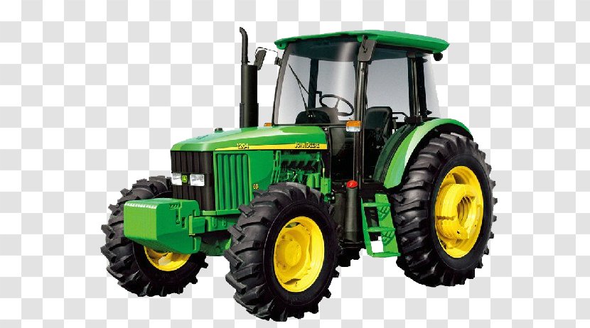 John Deere Tractor Loader Agriculture Heavy Machinery - Equipment Transparent PNG