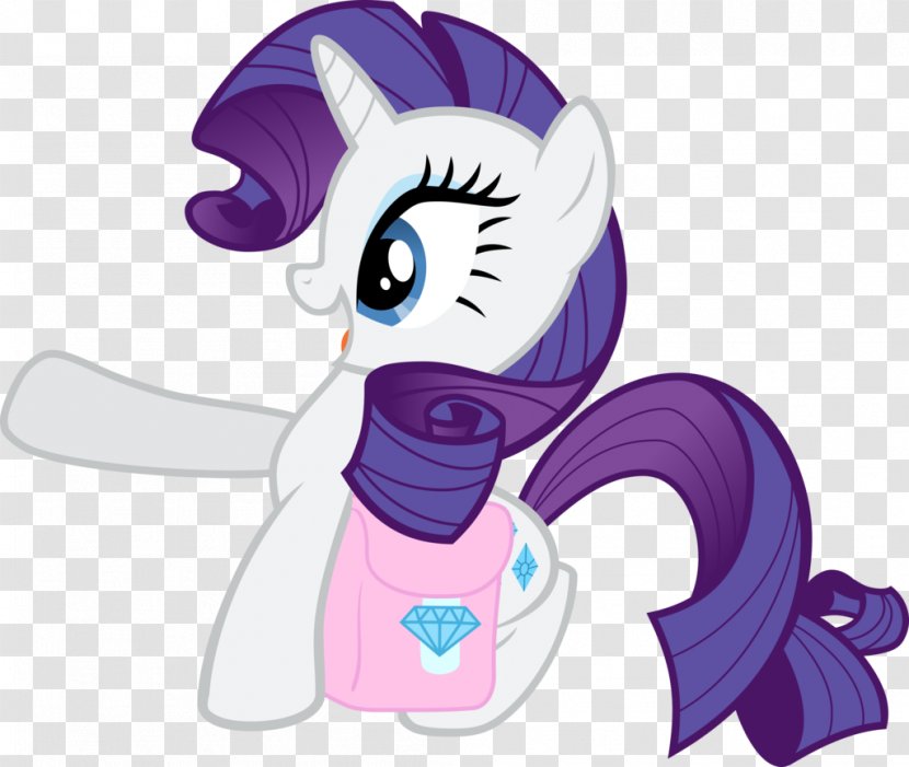 Pony Rarity Horse Rainbow Dash Princess Luna - Heart Transparent PNG