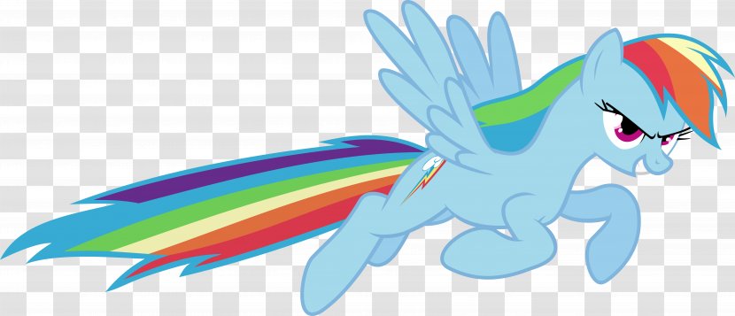 Rainbow Dash Twilight Sparkle Flight - Cartoon - My Little Pony Transparent PNG