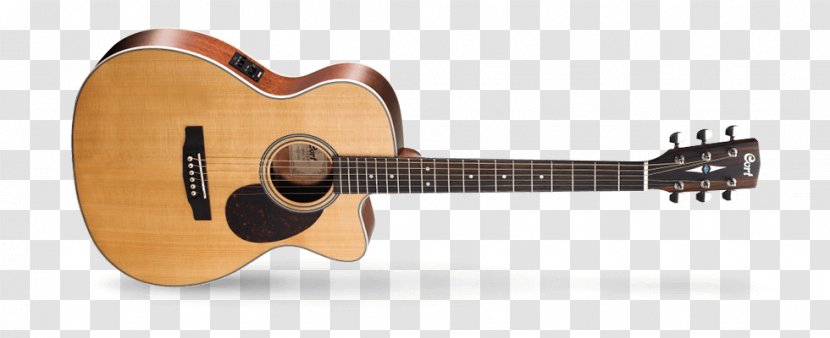 Guitar Amplifier Acoustic Cort Guitars Dreadnought Acoustic-electric - Cartoon - Folk Transparent PNG