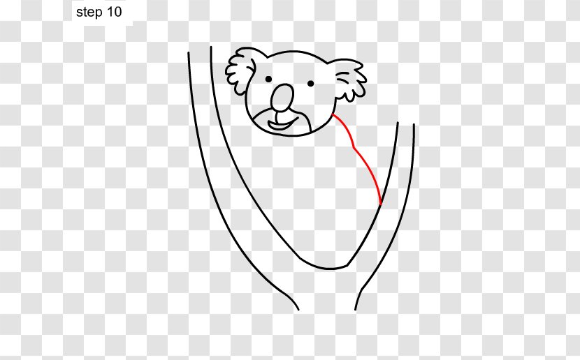 Snout Clip Art Dog Canidae Illustration - Heart - Koala Drawing Transparent PNG