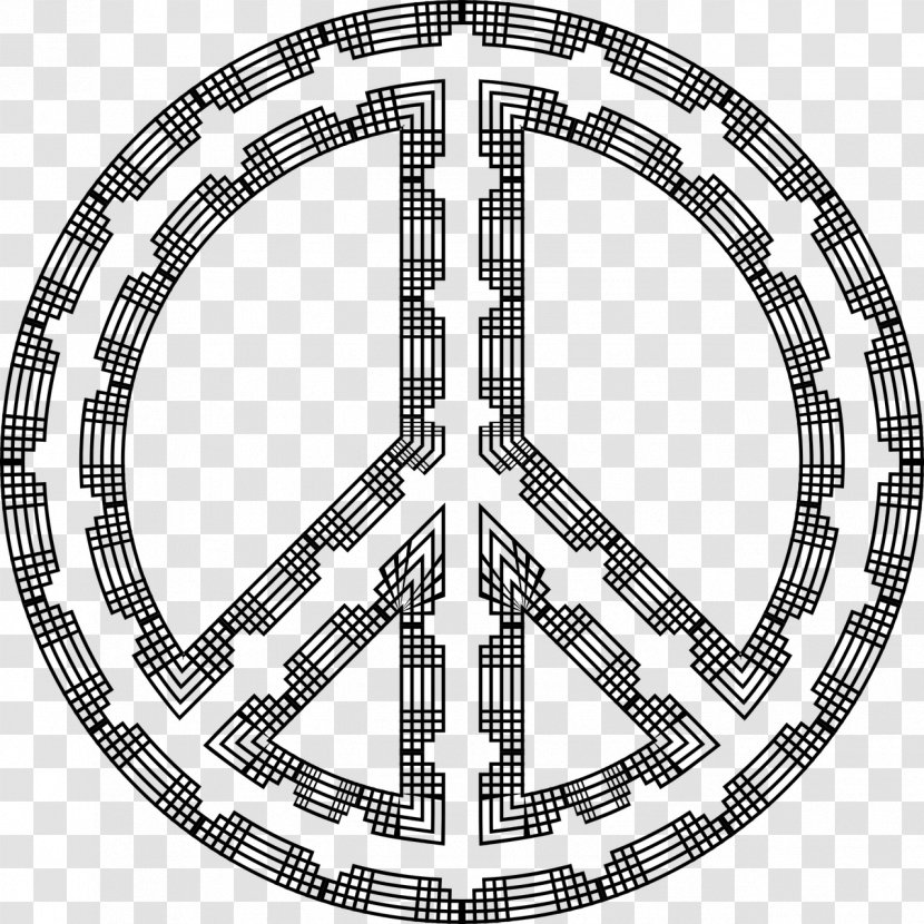 Peace Symbols Clip Art - Hippie - Symbol Transparent PNG