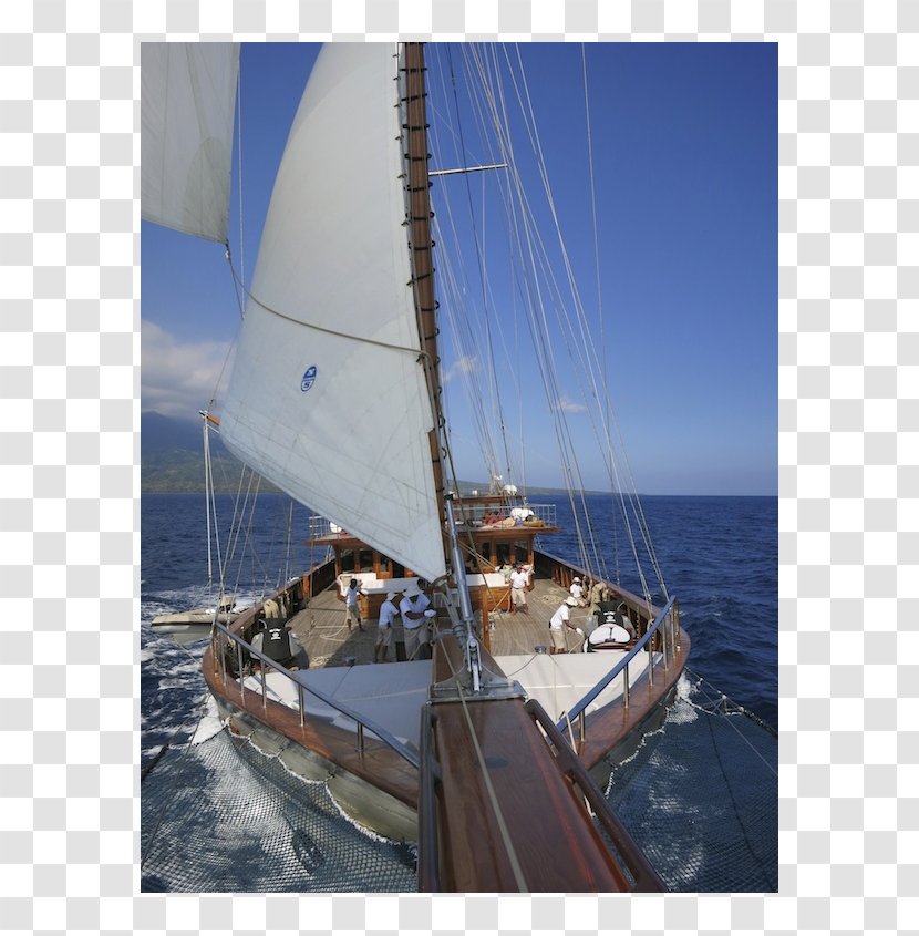 Sailing Ship Sailboat - Windjammer - Komodo Transparent PNG