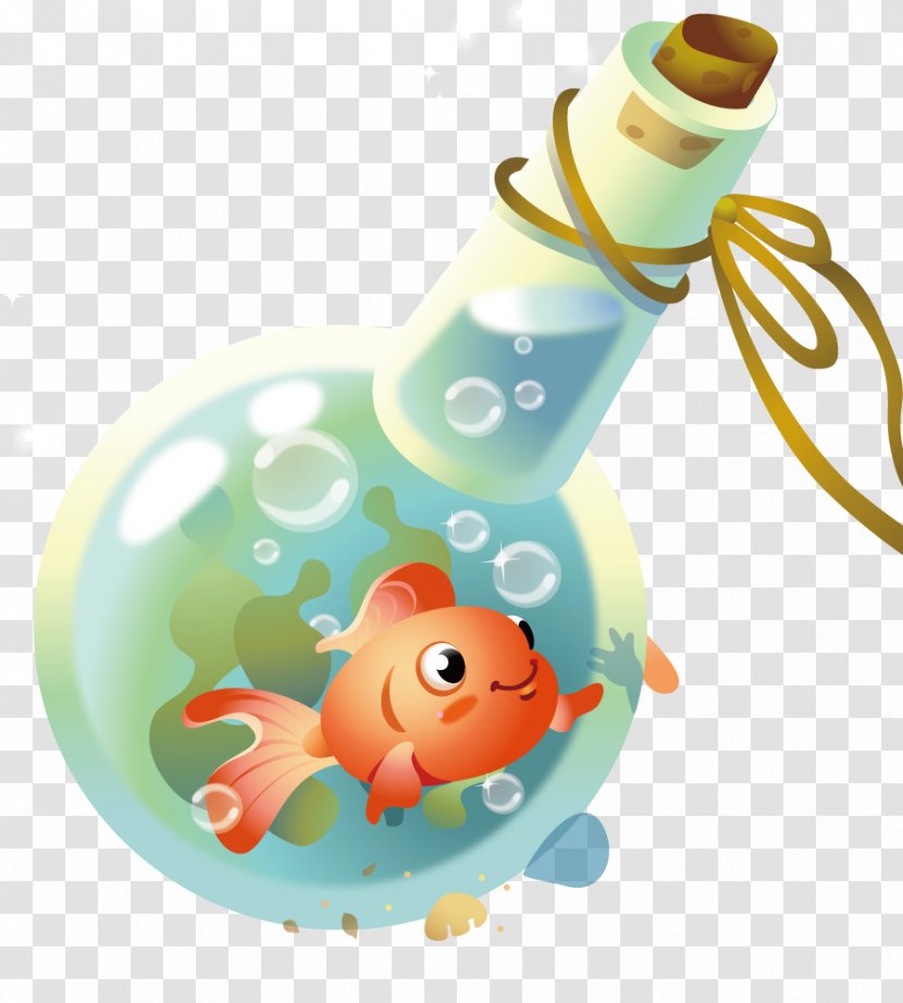 Disney Fairies Fairy Cartoon Animation Wallpaper - Bottle Goldfish Transparent PNG